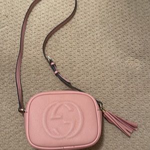 Blush pink crossbody